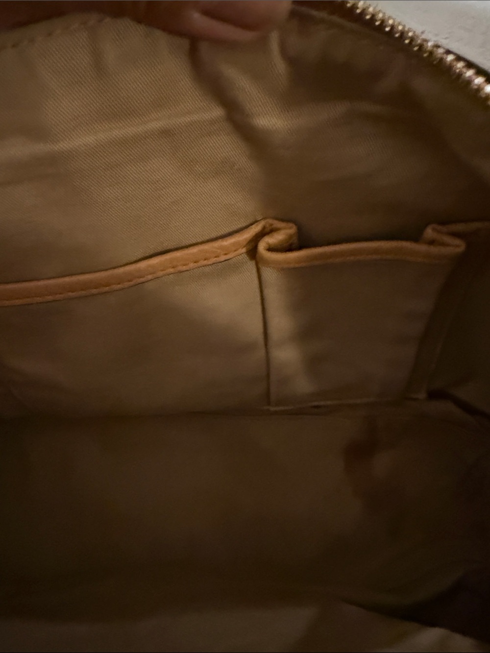 MCM Visetos Cognac Logo Dome Satchel - Picture 14 of 14